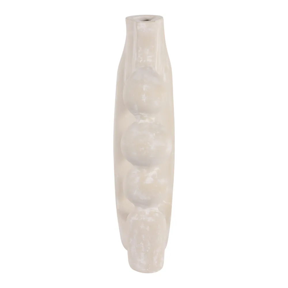 FERNMOOR IVORY VASE 17 (IN)
