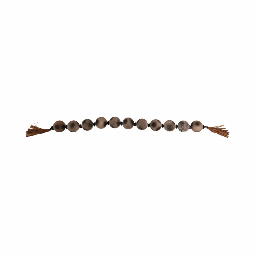 CALVINDALE BROWN BEAD 3 (IN)