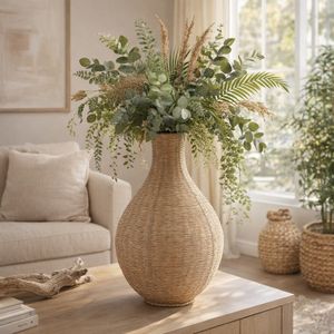 TANNERRIDGE BROWN VASE 25 (IN) 11
