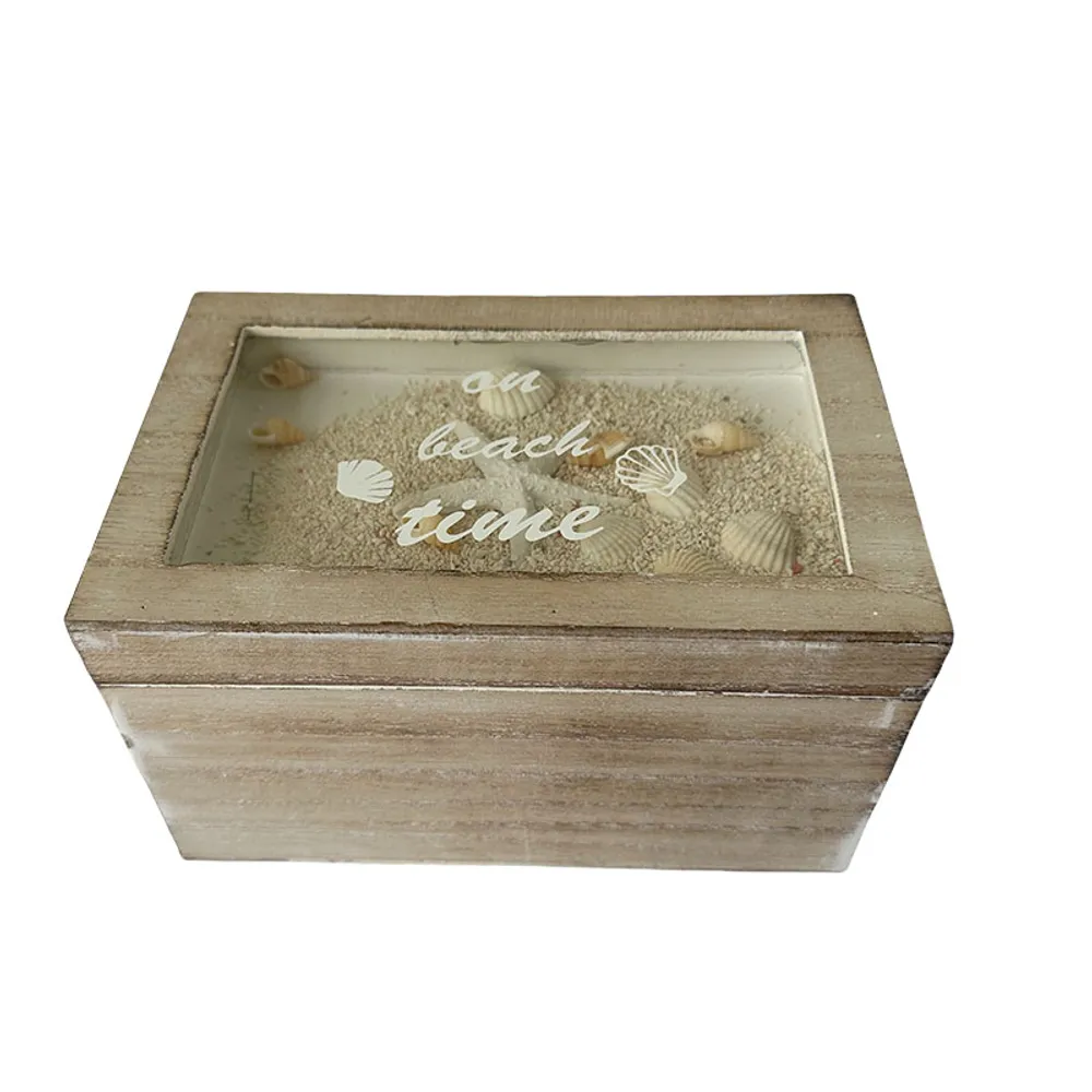 4-1/4" WINDOW BOX WITH ON BEACH TIME