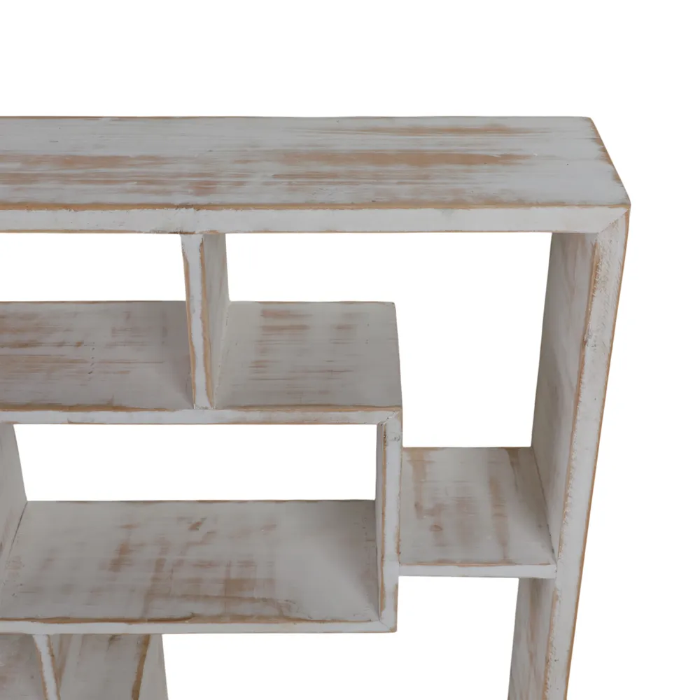 RAFETON WHITE WALL SHELF 39 (IN)