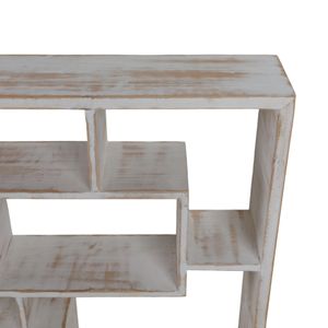 RAFETON WHITE WALL SHELF 39 (IN) 7