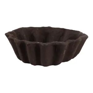 HADFIELDOAK BROWN BOWL 4 (IN) 3