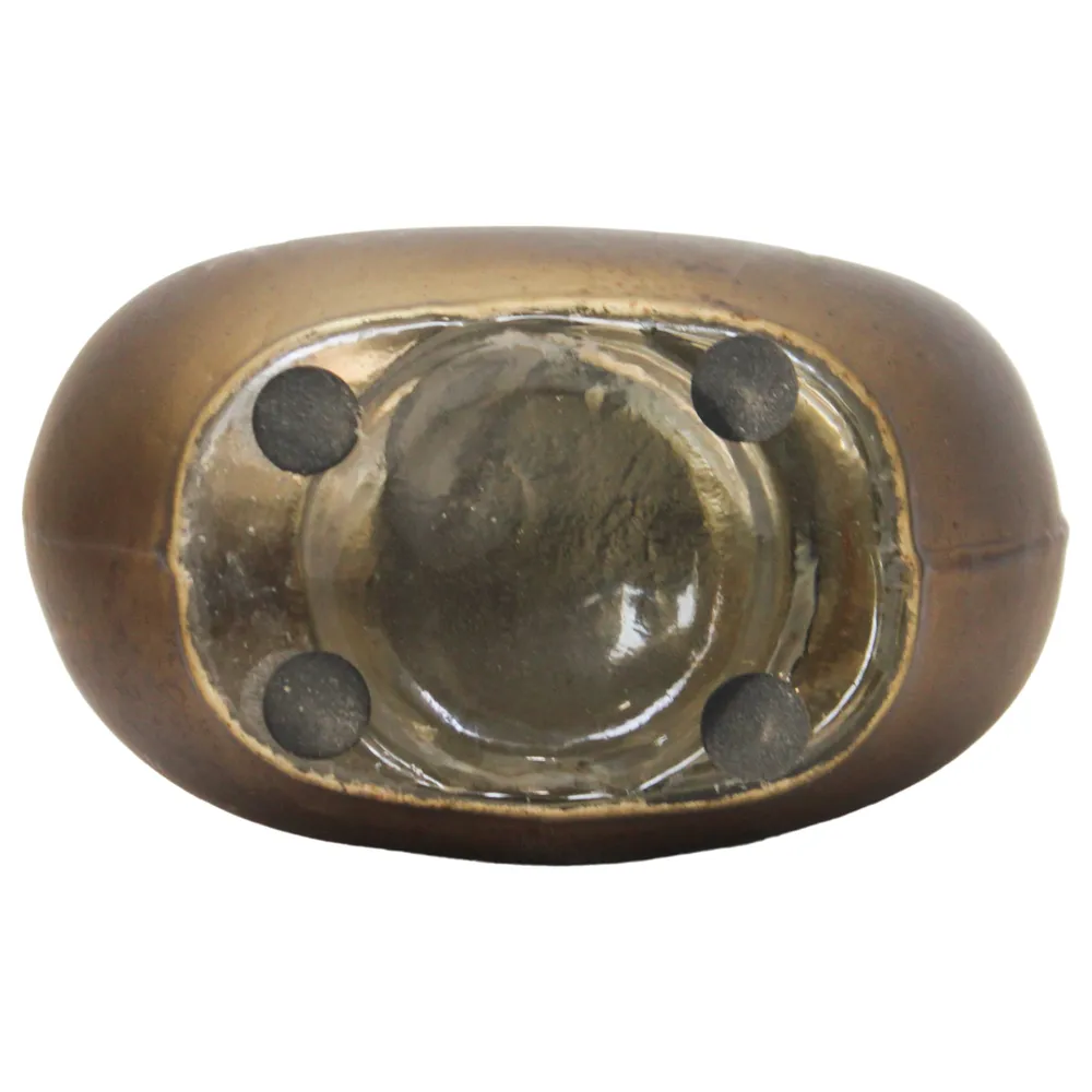 FINLEYGROVE BRONZE GLASS VASE 17 (IN)
