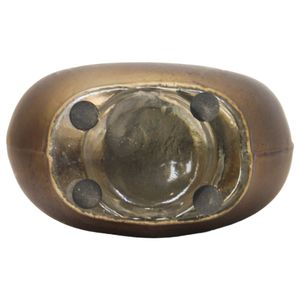 FINLEYGROVE BRONZE GLASS VASE 17 (IN) 7