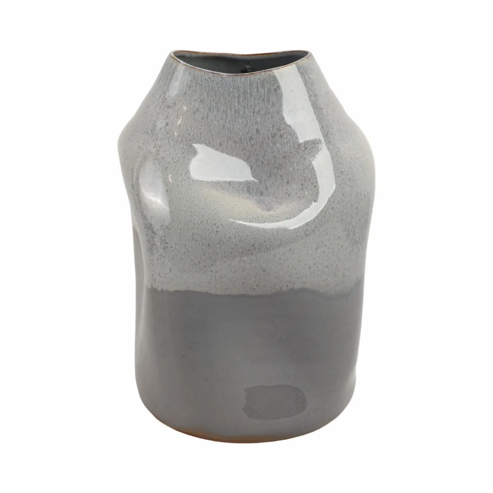 BRONSONLAND GRAY VASE 13 (IN)