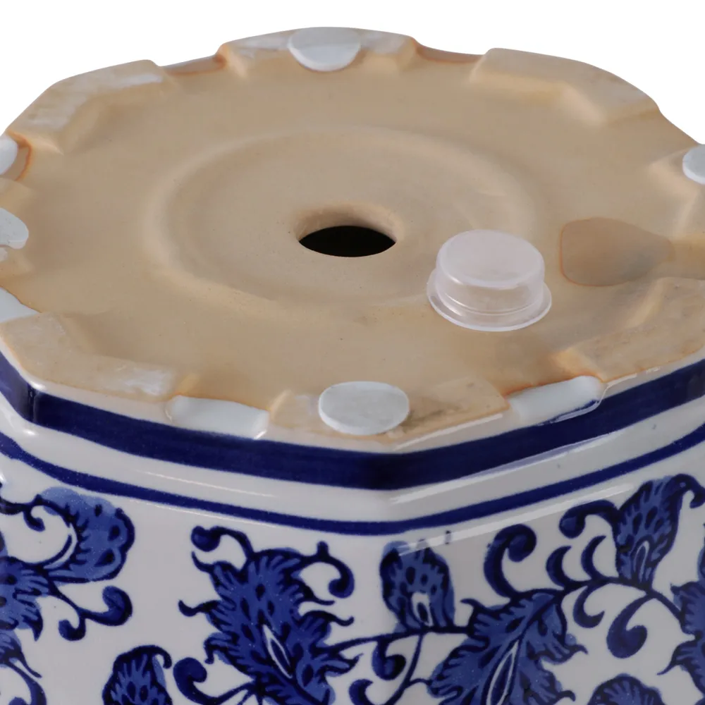ENOCHFIELD SET OF 2 BLUE PLANTER 9 (IN)