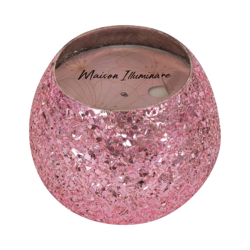 CALELEY PINK CANDLE 4 (IN)