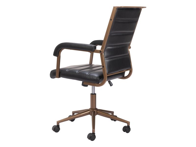 Auction Office Chair Vintage Black 6