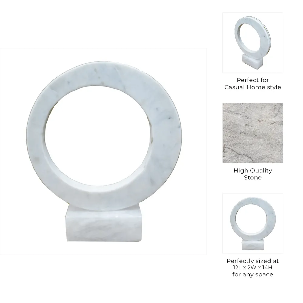 PAGEMORE WHITE DECOR 14 (IN)