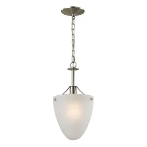 Jackson 9'' Wide 1-Light Mini Pendant - Brushed Nickel 1