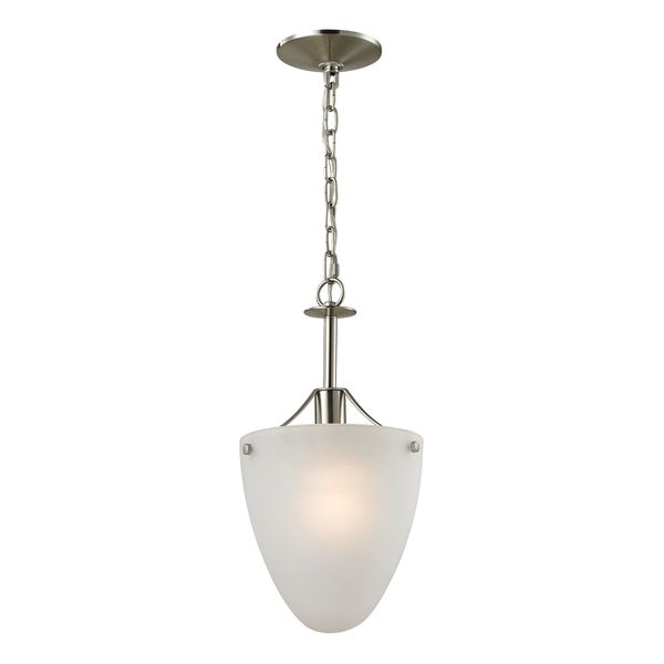 Jackson 9'' Wide 1-Light Mini Pendant - Brushed Nickel