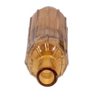 VINSON ORANGE GLASS VASE 20 (IN) 6