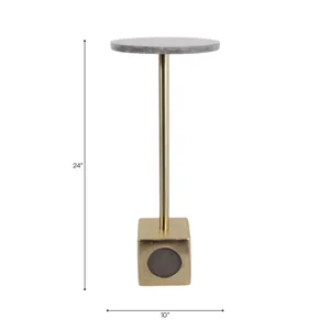 FULTONSTONE GRAY TABLE 24 (IN) 10