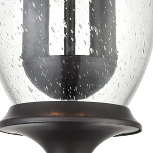 Trinity 9'' Wide 2-Light Outdoor Flush Mount - Oil Rubbed Bronze 4