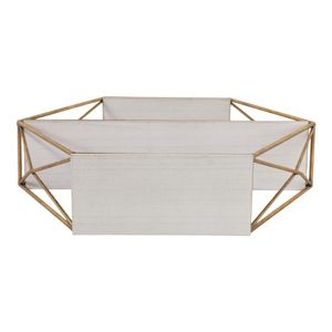 INGRIDHAVEN GOLD WALL SHELF 21 (IN) 8