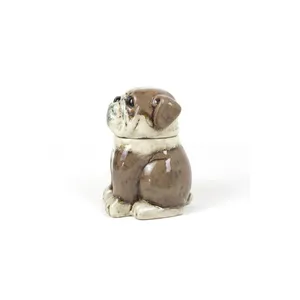 Ceramic Bulldog Canister 7