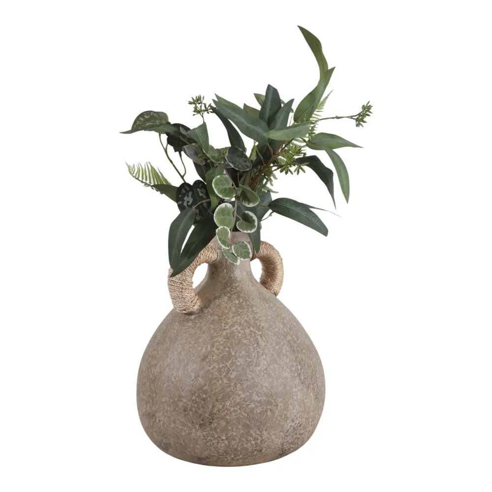 OPALVALE TAN VASE 14 (IN)