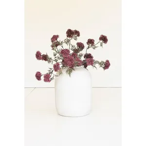 Artificial Magenta Snowball Spray 2