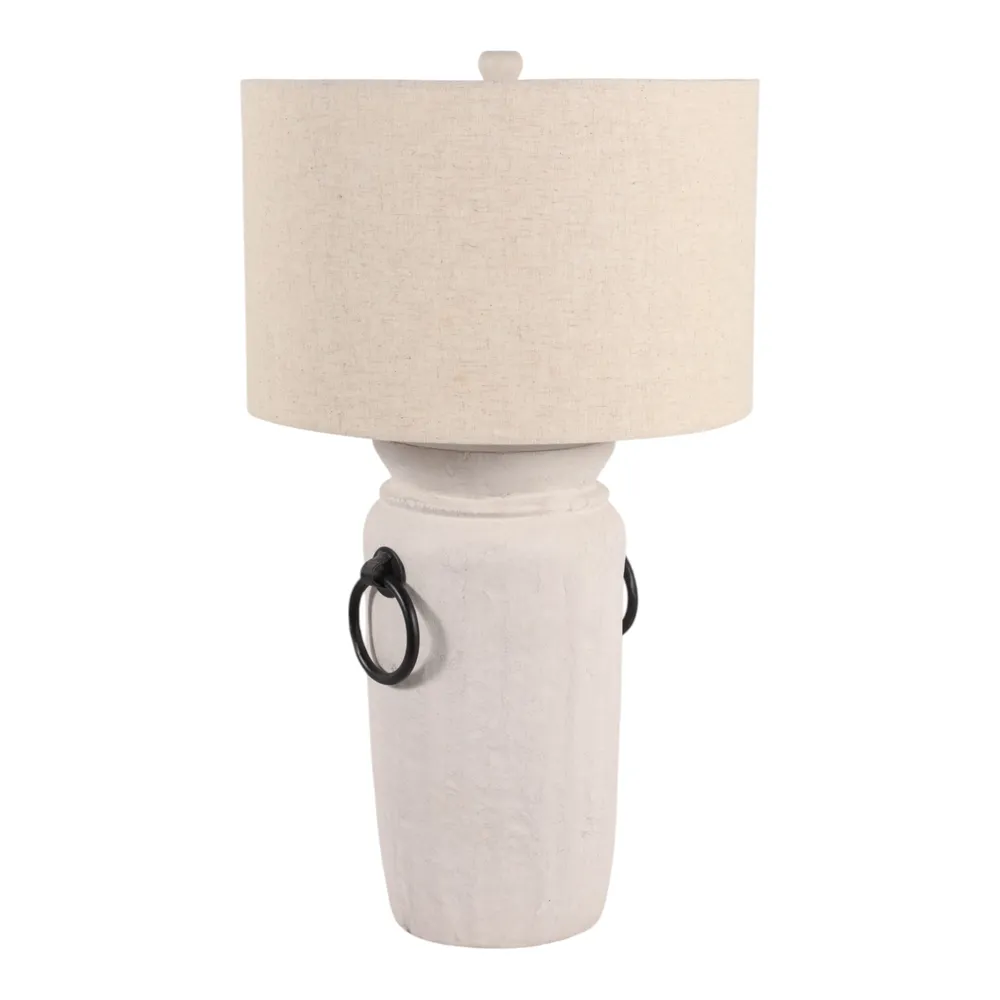 BRECKVIEW IVORY LAMP 29 (IN)