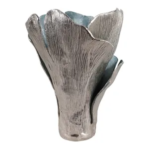 EATON SILVER VASE 17 (IN) 4