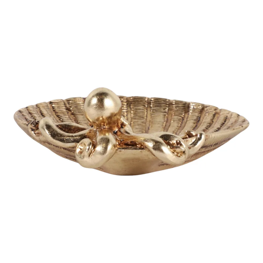 HANKWOOD GOLD TRINKET DISH 2 (IN)