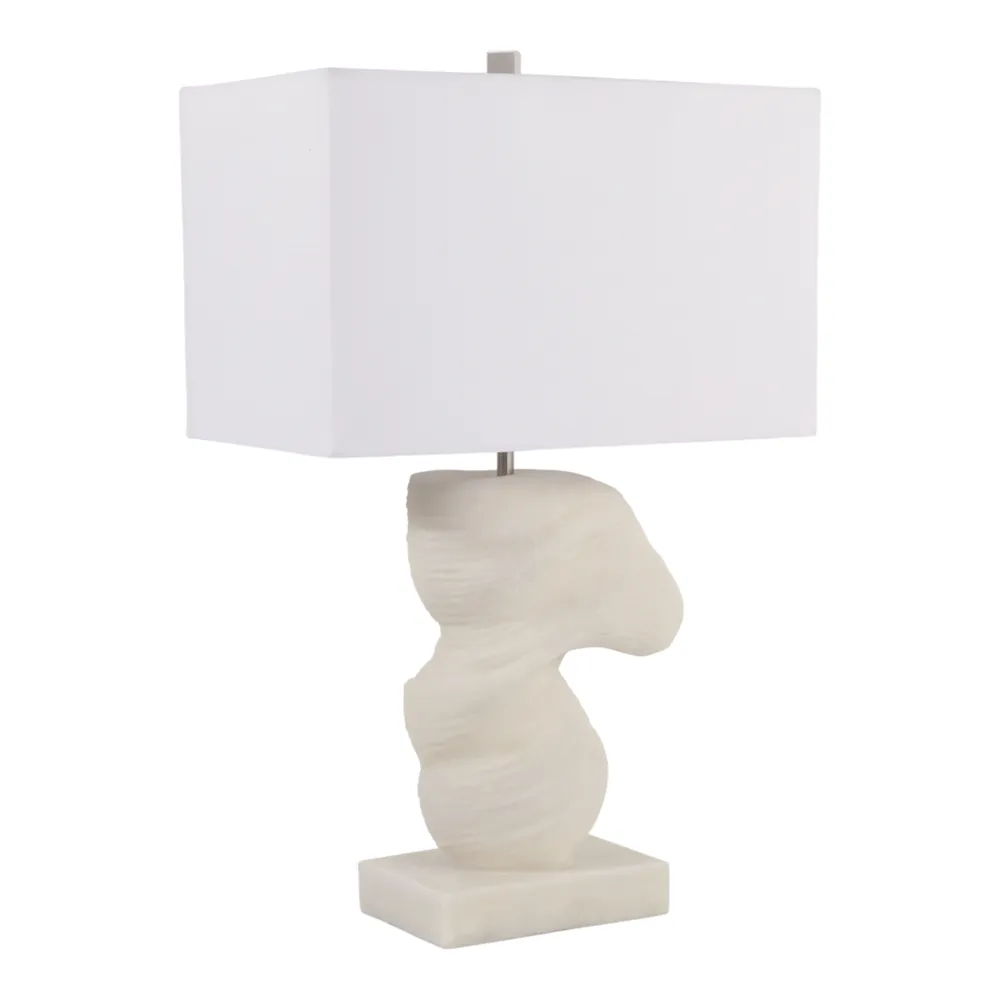NEWTONWORTH IVORY LAMP 25 (IN)