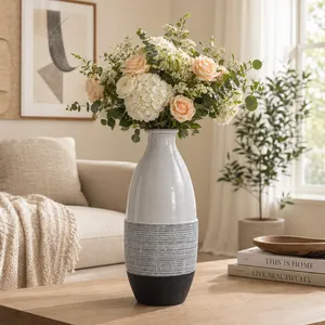 DALEYWICK GRAY VASE 22 (IN) 12