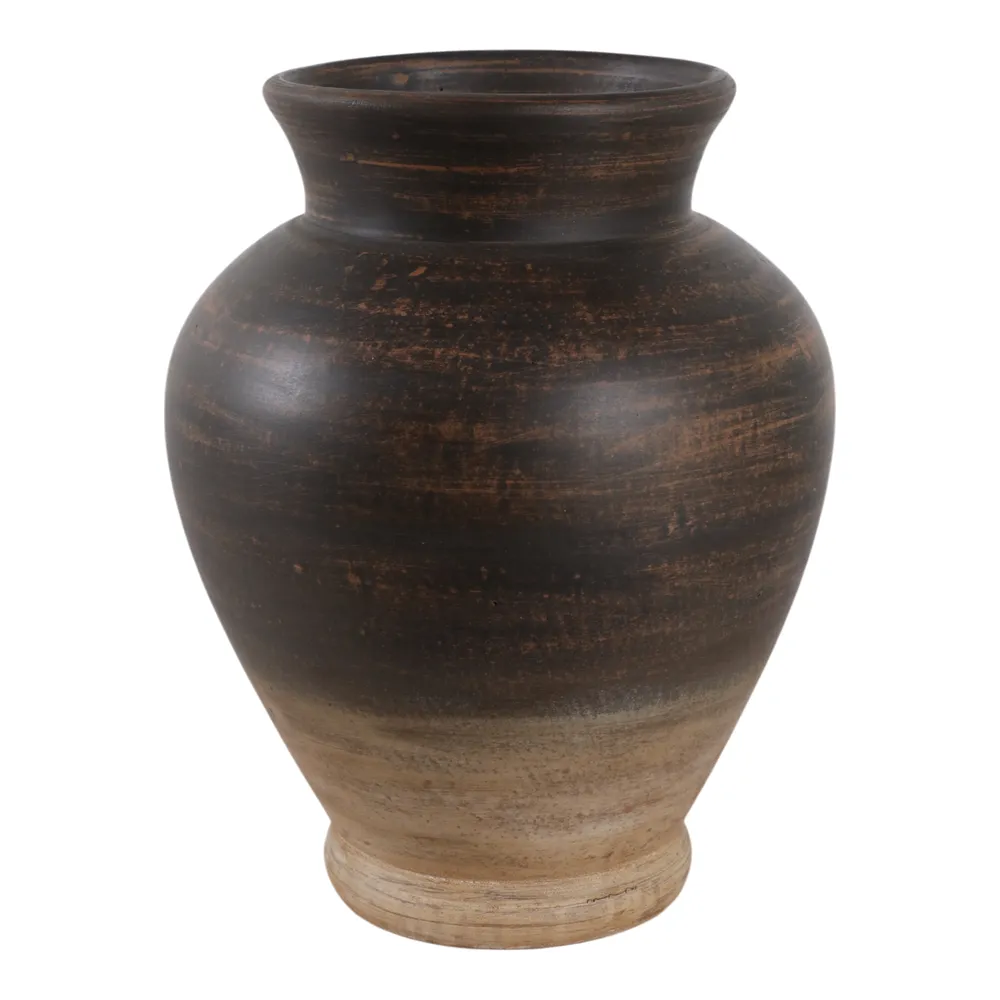 NADIAVIEW BROWN VASE 13 (IN)