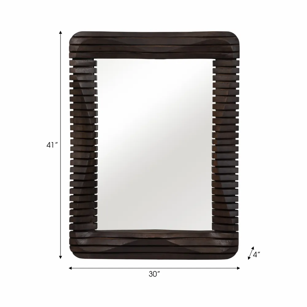 CRANEGROVE BROWN MIRROR 30 (IN)