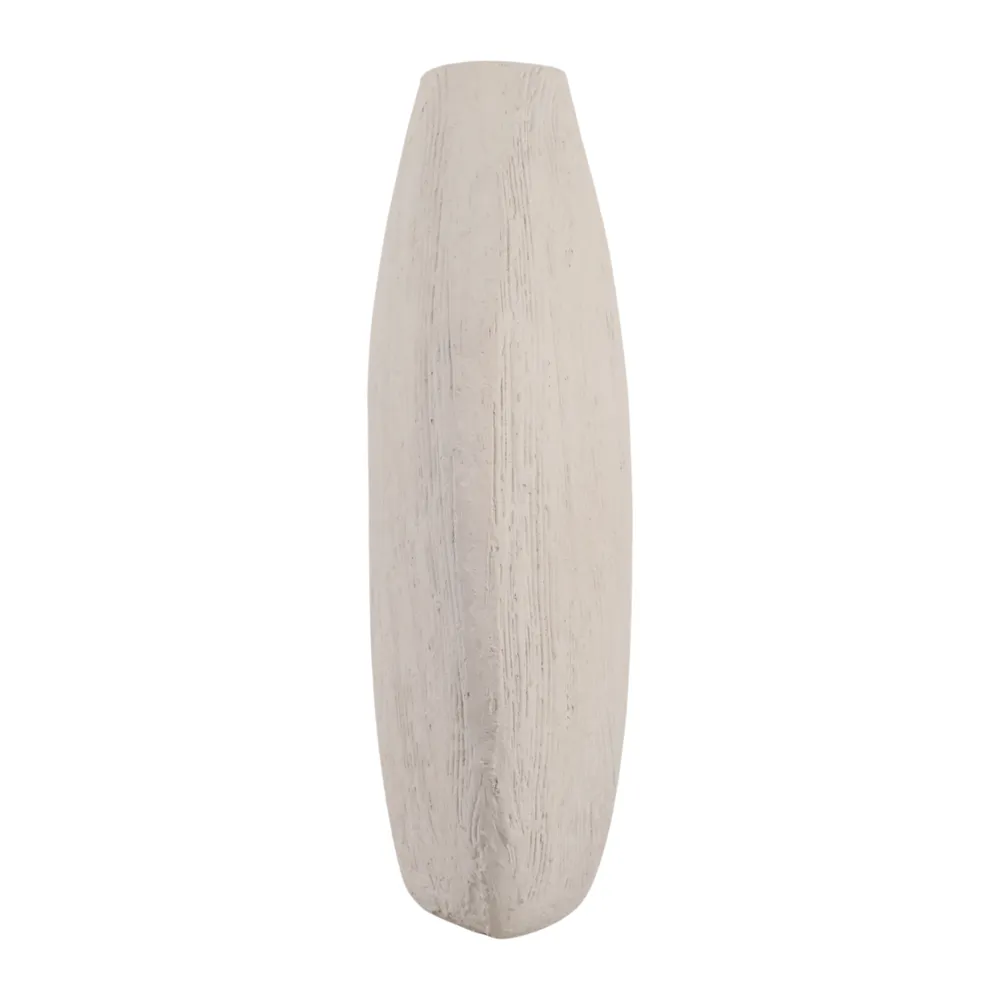 ERWINHOLM WHITE VASE 16 (IN)
