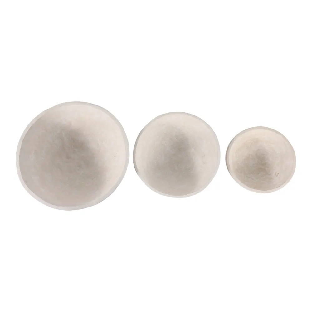 BECKLEY SET OF 3 WHITE BOWLS 10 (IN)