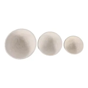BECKLEY SET OF 3 WHITE BOWLS 10 (IN) 9