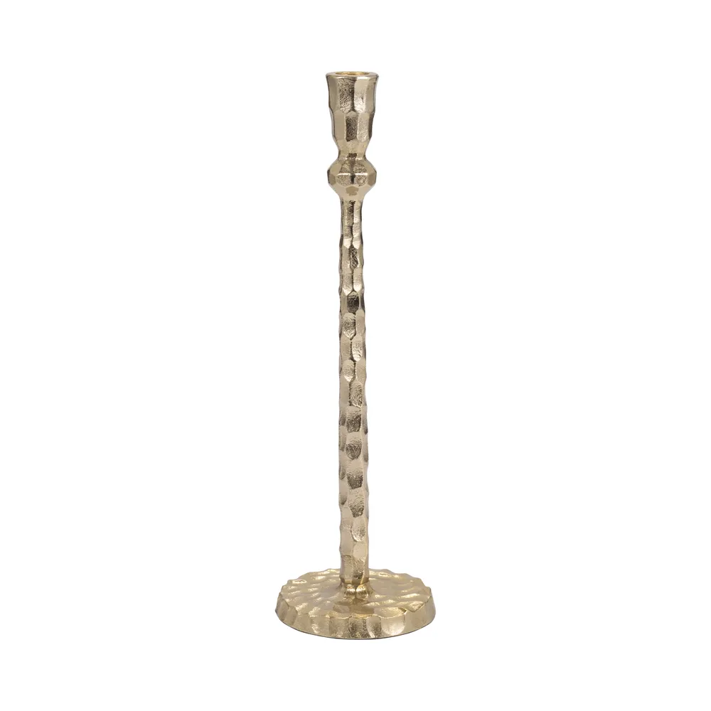 CALECREST GOLD CANDLE HOLDER 15 (IN)