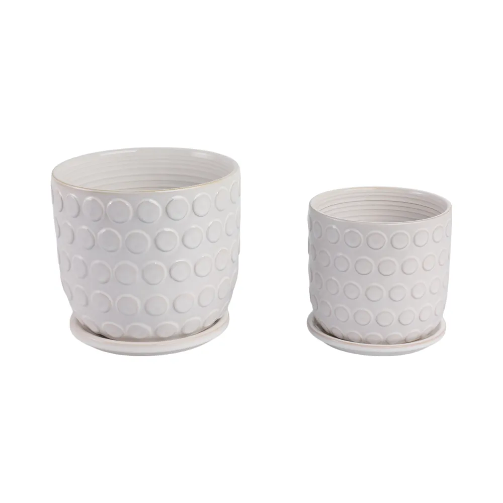 FIONAOAK SET OF 2 PLANTER 7 (IN)