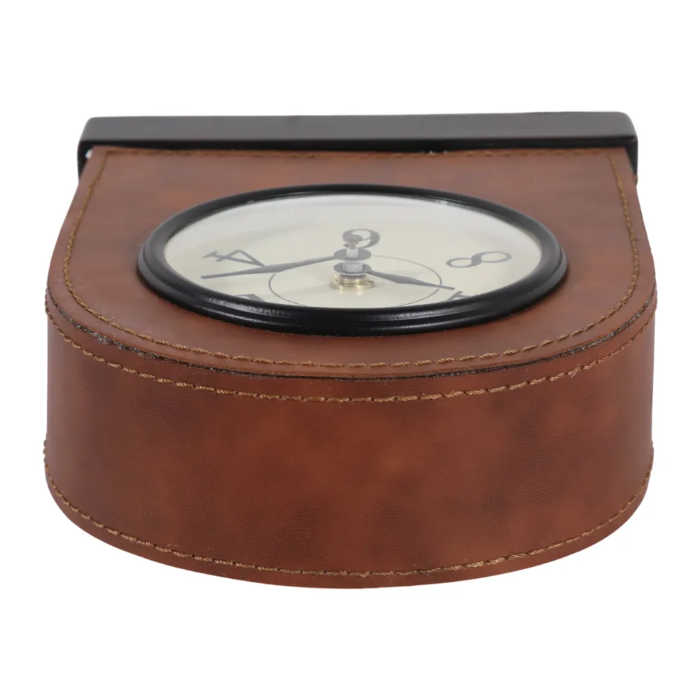 FABIANROSE BROWN CLOCK 9 (IN)