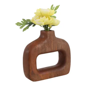 BAYFIELD BROWN VASE 7 (IN) 3