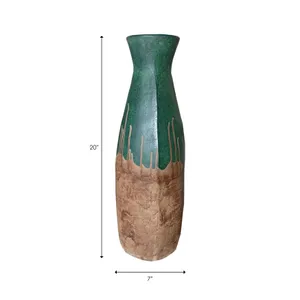 DARIENMILL GREEN VASE 21 (IN) 10
