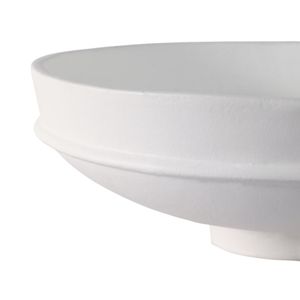 DEANWOOD SET OF 2 WHITE BOWLS 6 (IN) 6