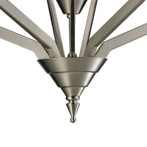 Tribecca 25'' Wide 5-Light Chandelier - Brushed Nickel 3