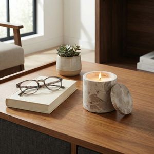 STONELEY HAVEN BERGAMONT & CLARY CANDLE 5 (IN) 12
