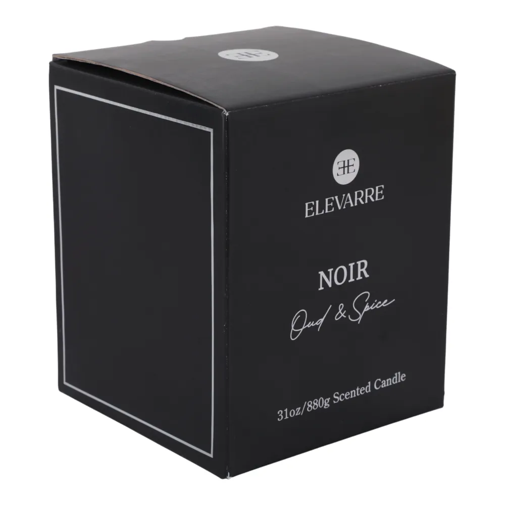 ROWANSTONE NOIR OUD AND TOBACCO CANDLE 7 (IN)