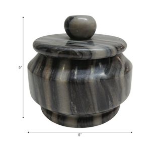 CHLOEMORE GRAY JAR 5 (IN) 10