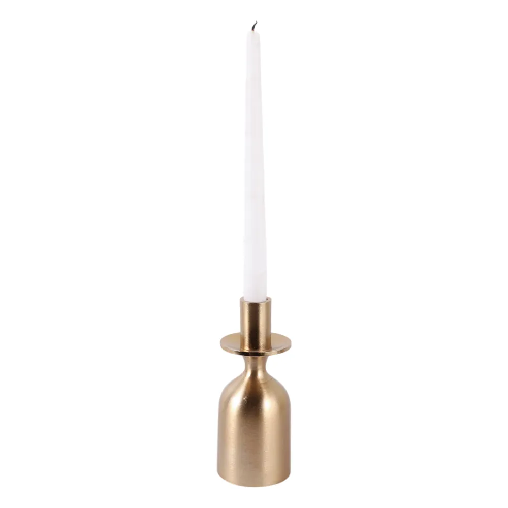 KIRBYWICK GOLD CANDLE HOLDER 7 (IN)