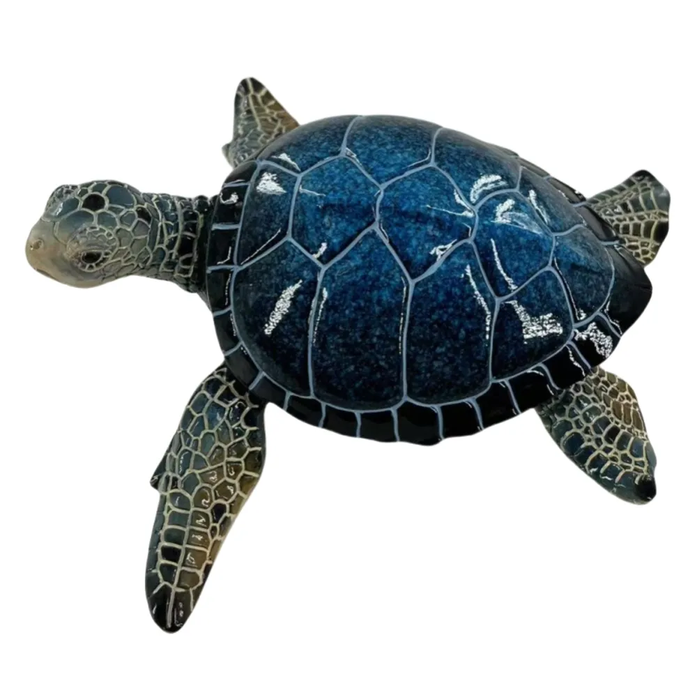 7" BLUE TURTLE