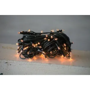 20 Bulb Primitive RICE String Lights 5ft Green Cord - Steady On 1