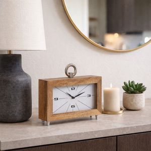BRENDANBROOK BROWN CLOCK 10 (IN) 2