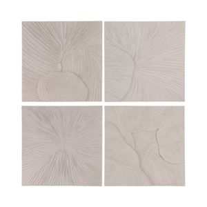 TATUMFORD SET OF 4 IVORY ART 22 (IN) 1