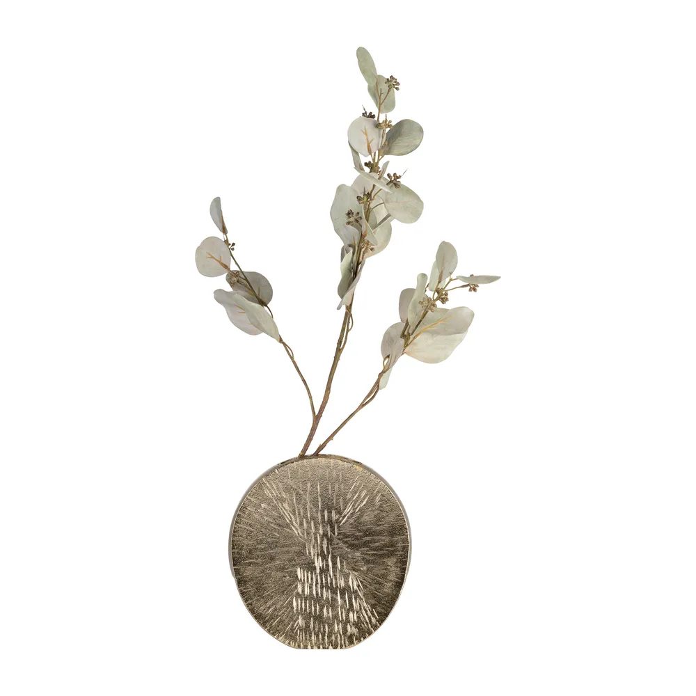 CUTTERROSE GOLD VASE 8 (IN)