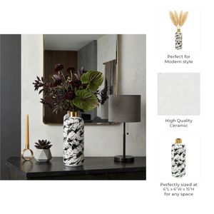 BLAKEHAM WHITE VASE 15 (IN) 5